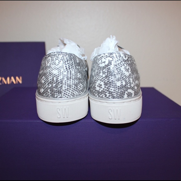 Authentic Stuart Weitzman Nuggie Slip-on Sneakers - Picture 3 of 6